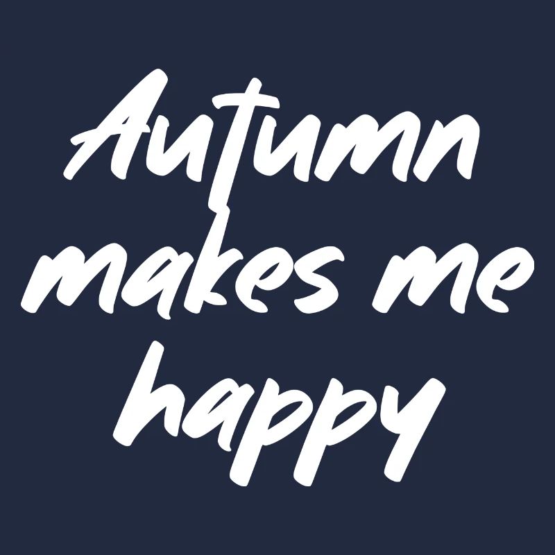 L’automne me rend heureux