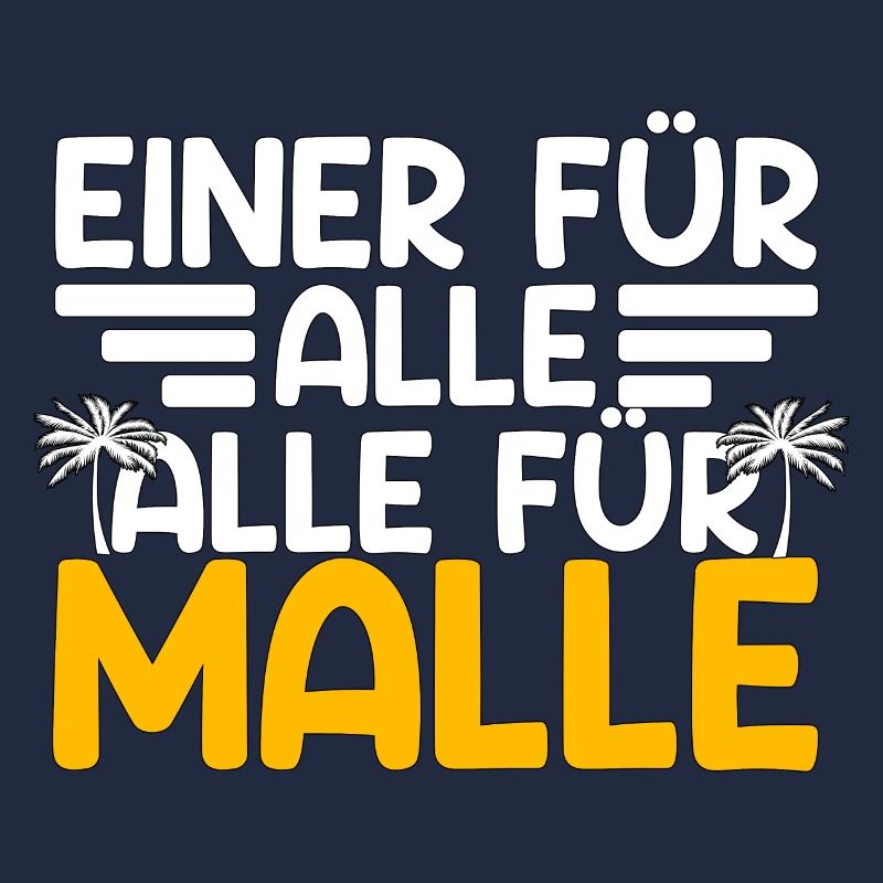 Malle Spruch Mallorca Party Geschenkidee