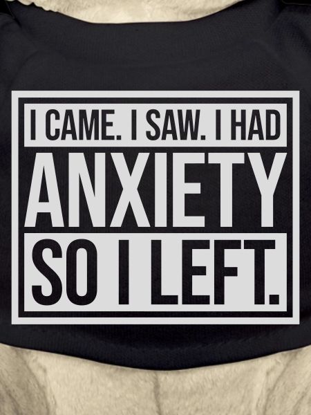 J’avais de l’anxiété en disant