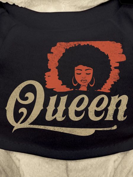 Queen Afro Silhouette