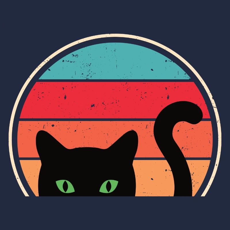 Drôle de regard de chat