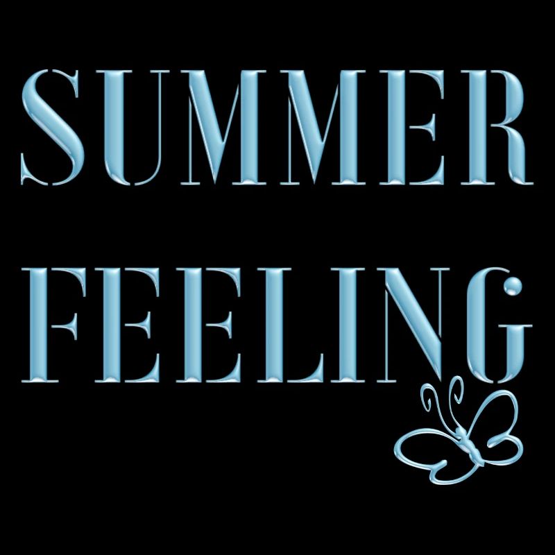 SUMMER FEELING mit Schmetterling