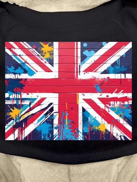 British Flag Graffiti Art