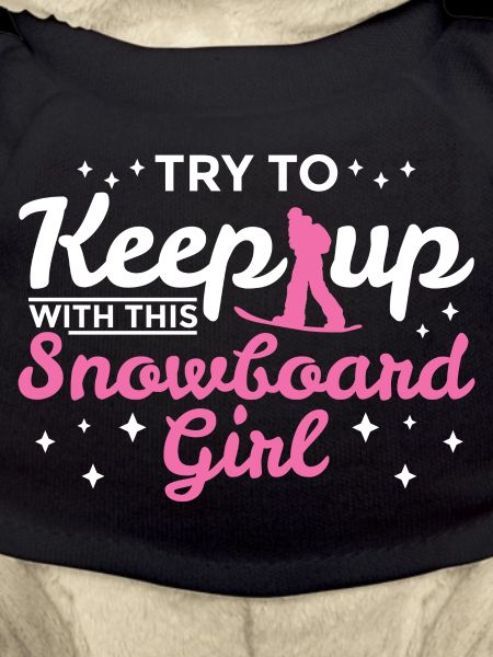 Fille de snowboard