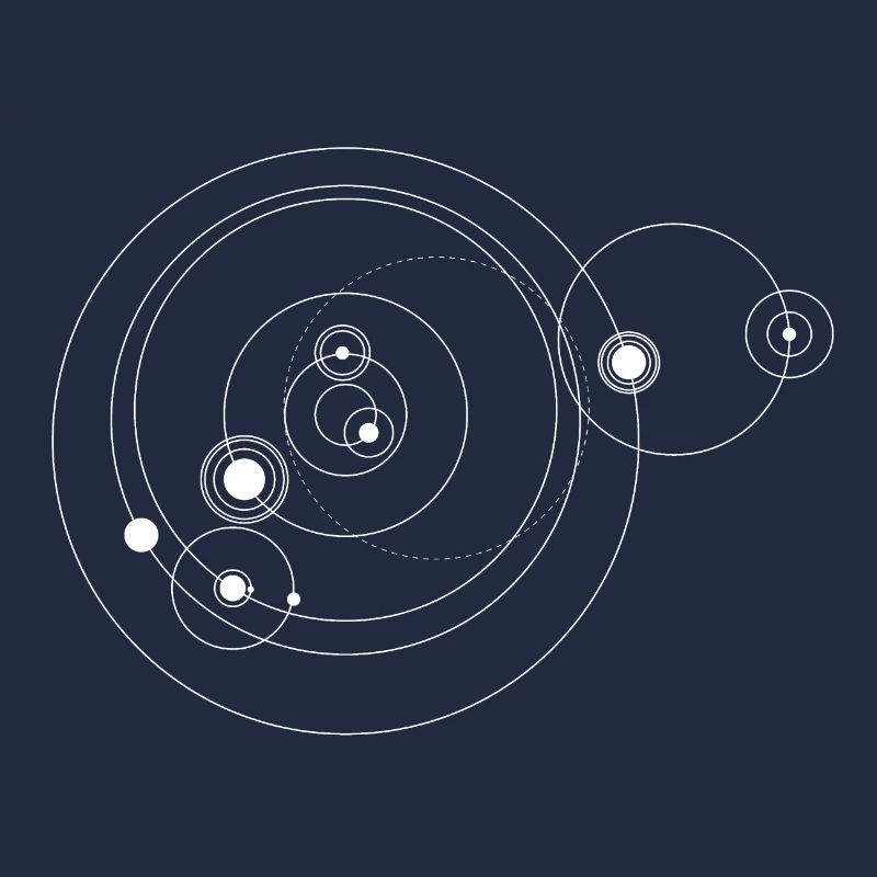 Sonnensystem only (weiß)