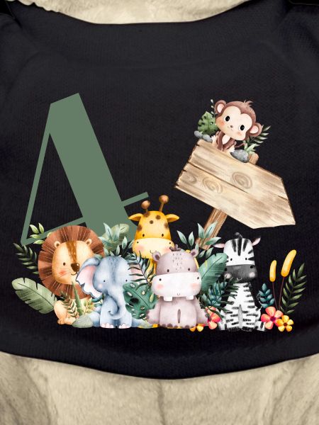 4th Birthday Personalized Safari