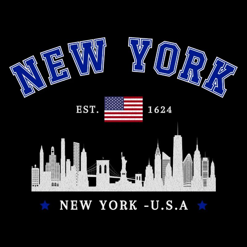 Horizon de New York Est 1624