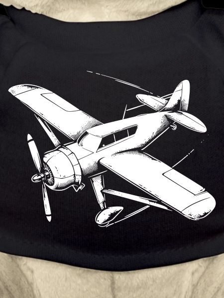 Propeller Plane Drawing