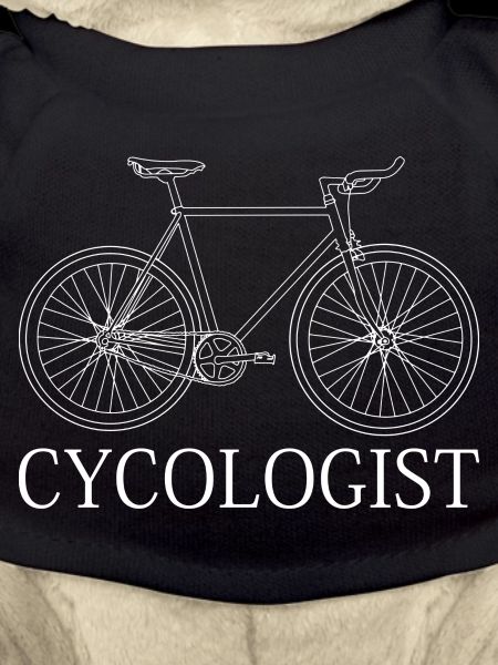 Cyclologist Line Art Bicycle Print