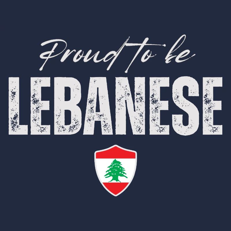 Libanese stolz, ich liebe den Libanon