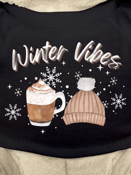 Winter Vibes Snowflake Hat Mug