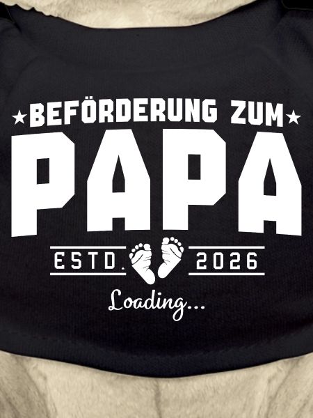 Papa 2026 loading Werdender Vater