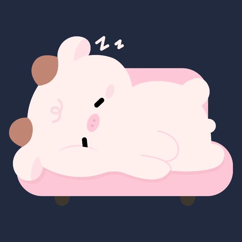Tired Cow