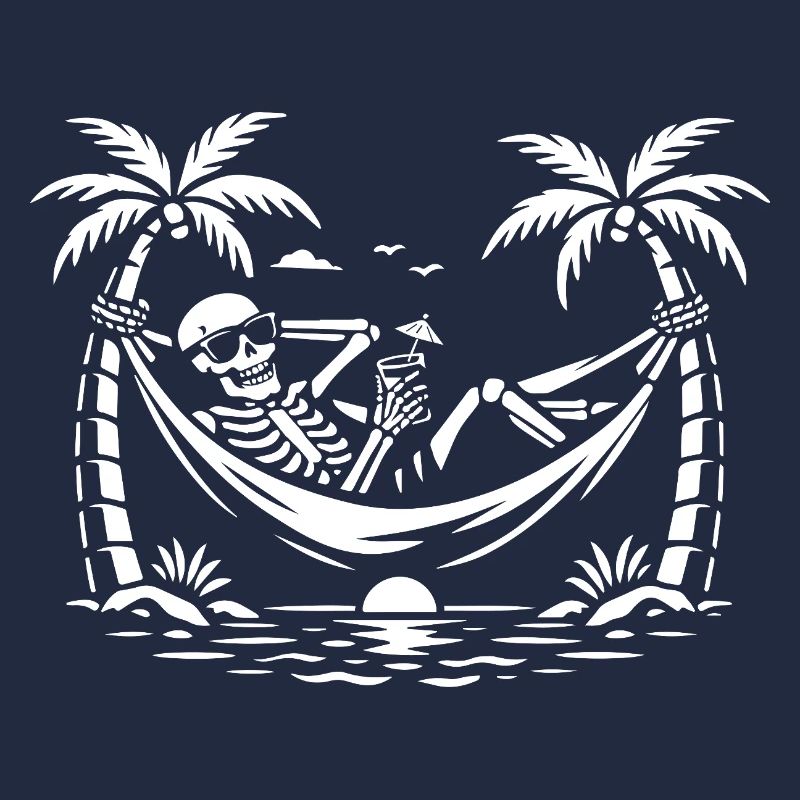 Skelett-Hammock-Paradies