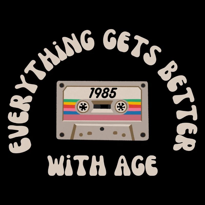 Kassetten-Nostalgie 1985 Regenbogenband