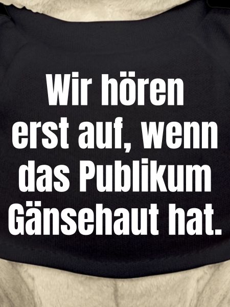 Gänsehaut-Typografie: Publikum begeistern
