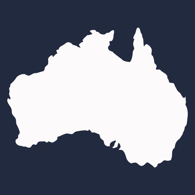 Australien Silhouette Minimal