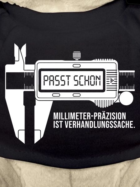 Handwerker Messschieber Millimeter Präzision