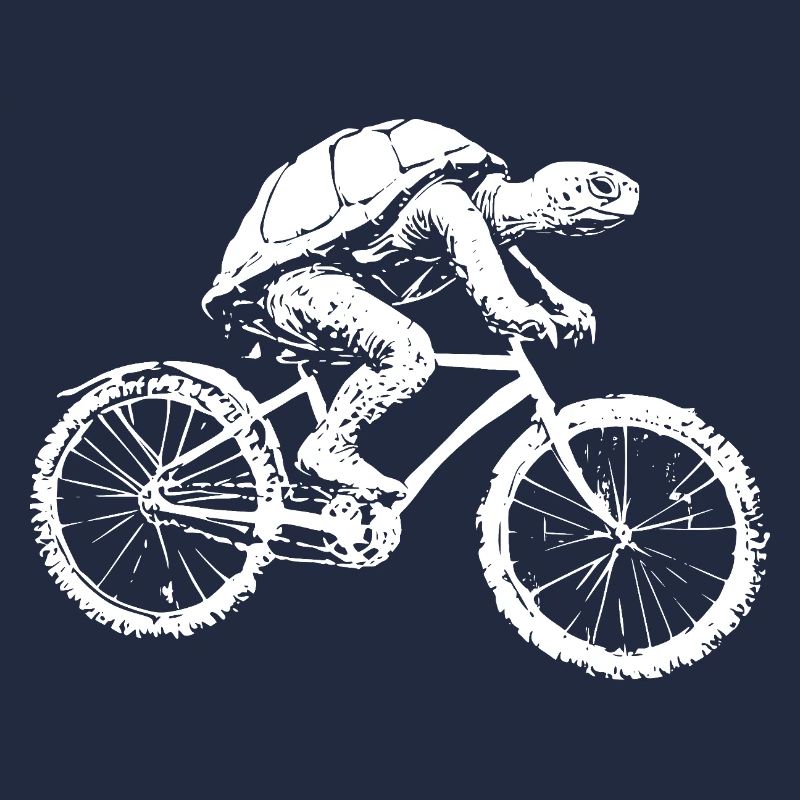 Fahrrad Schildkröte