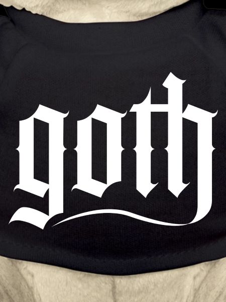 Gothic Script Monogram Crest