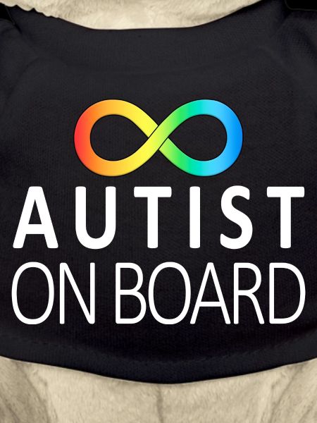 Autist on Board: Neurodiversity Stickers