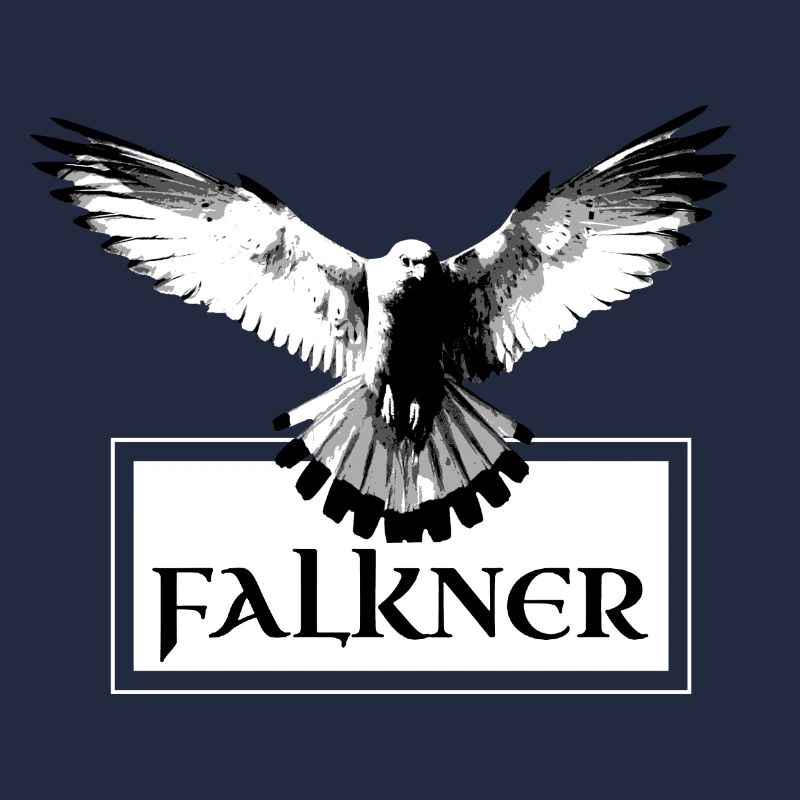 Falkner, Vogel mit Schwingen
