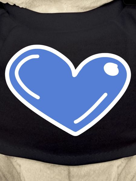 blaues Herz