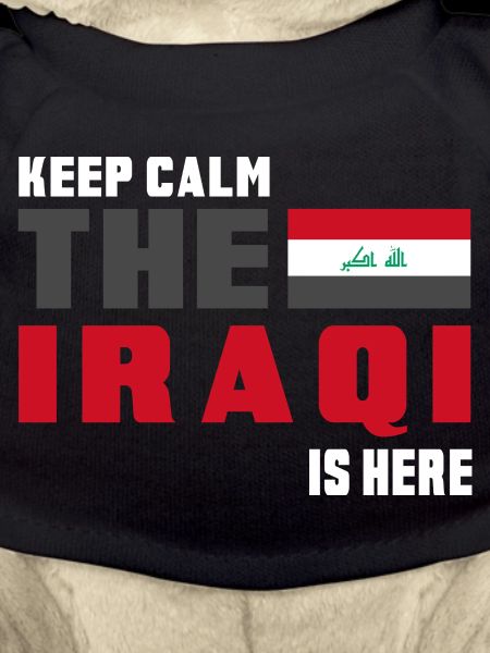 Drapeau Irak Keep Calm