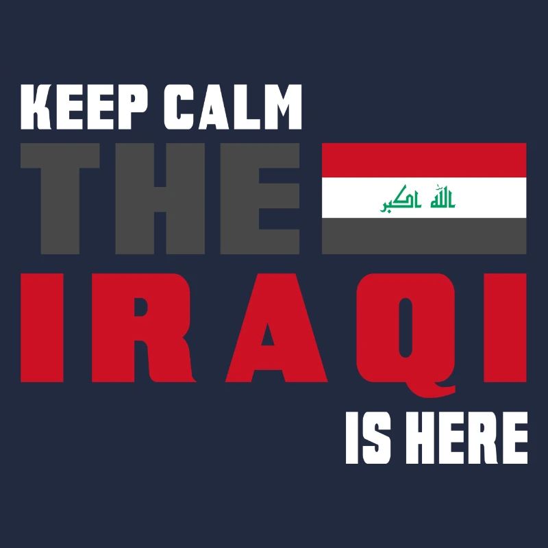 Drapeau Irak Keep Calm