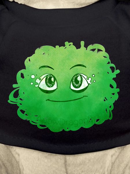 Petit Monstre pelote n°8 – vert