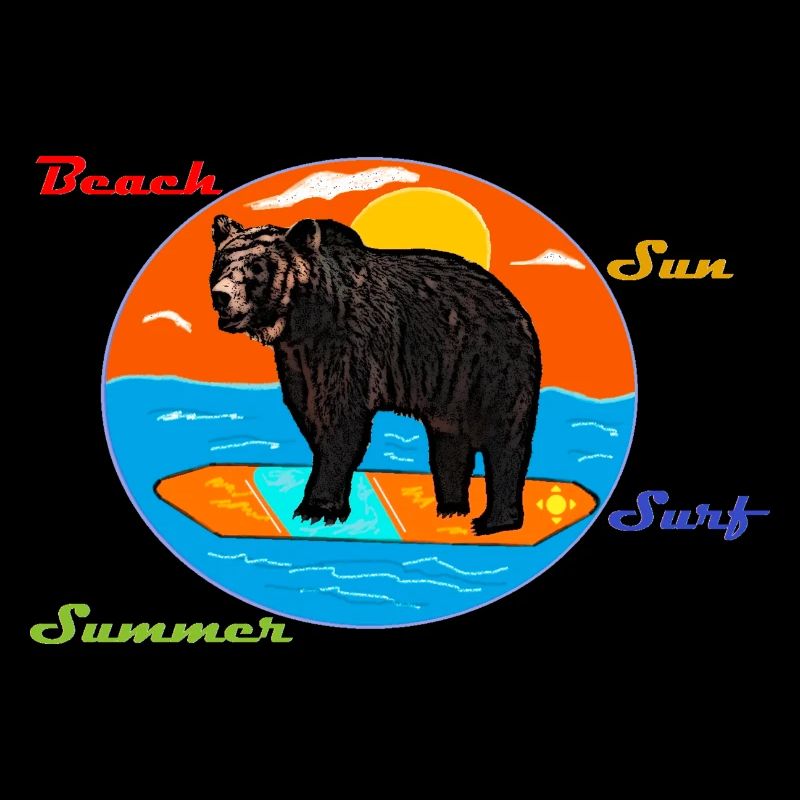 Surfer Bär