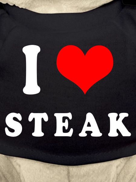 I love steak