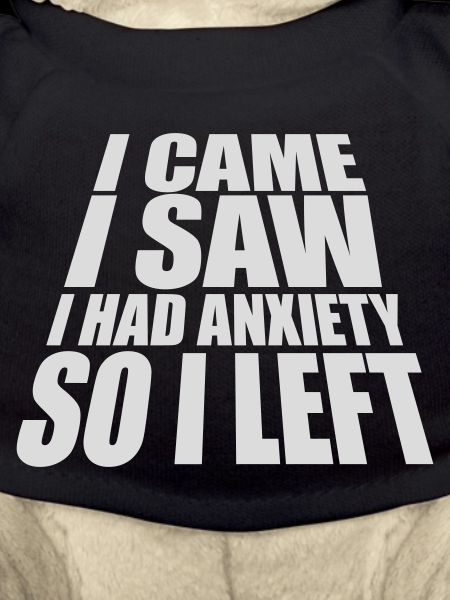 J’avais de l’anxiété en disant