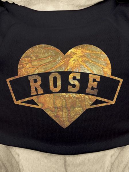 Rose Hearts Gold