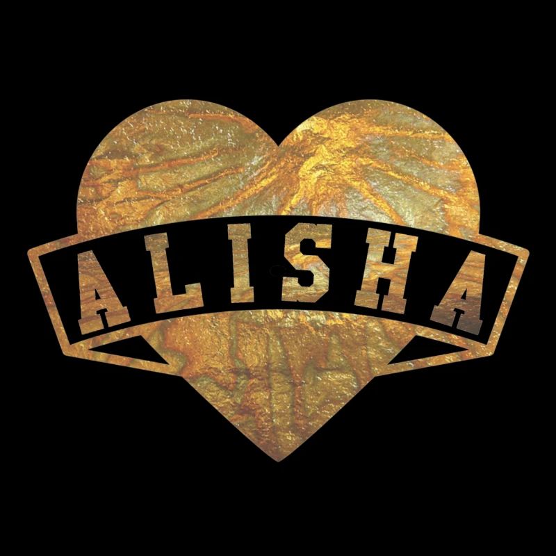 Alisha Hearts Gold