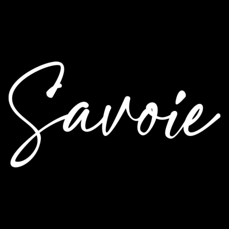 Savoie typographie