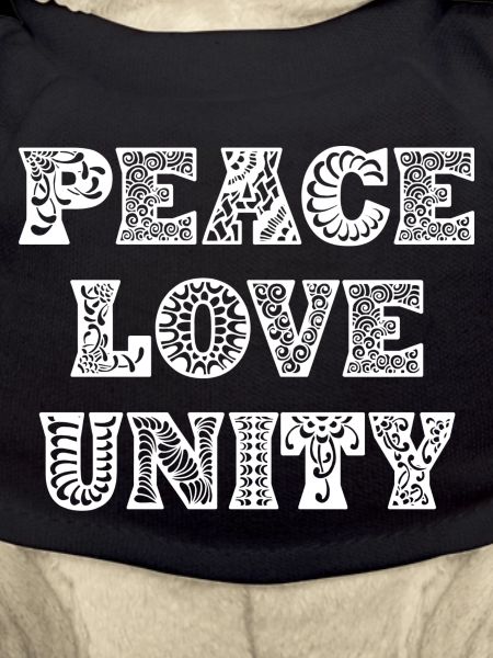 Peace love unity