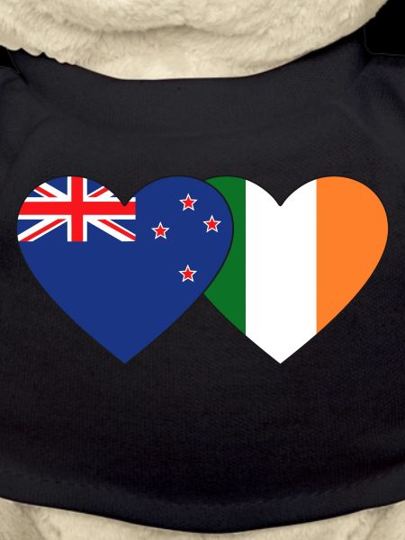 Neuseeland Irland Flagge Herz