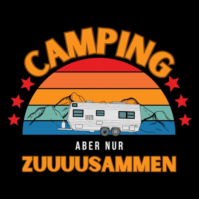 Amis du camping pour des aventures avec la caravane