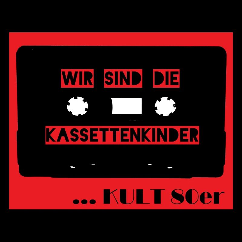 Wir sind die Kassettenkinder - rot