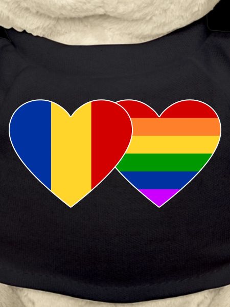 Romania Rainbow Flag