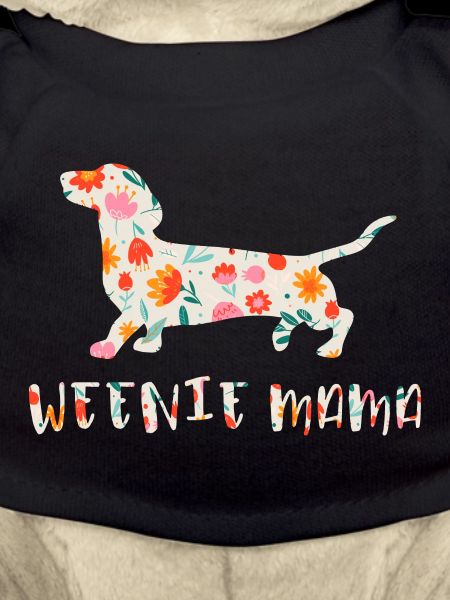 Weenie Mama teckel Floral