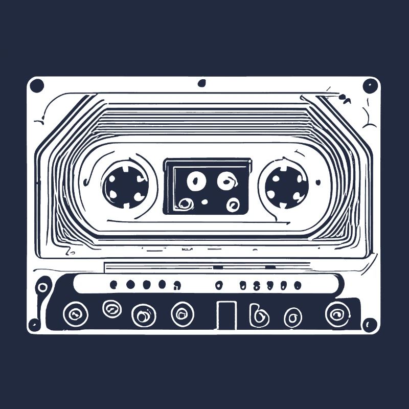 Retro Design Audio Cassette