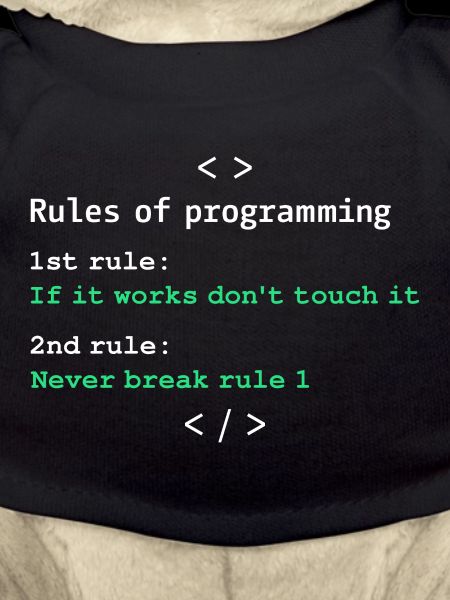 Regeln der Programmierung