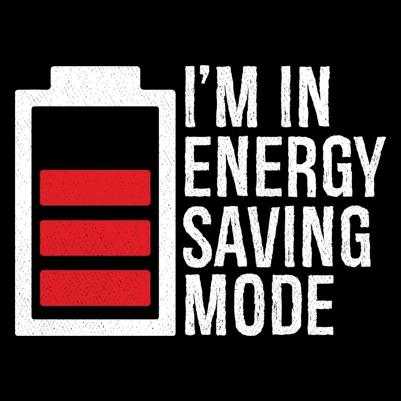 Ich bin im Energiesparmodus