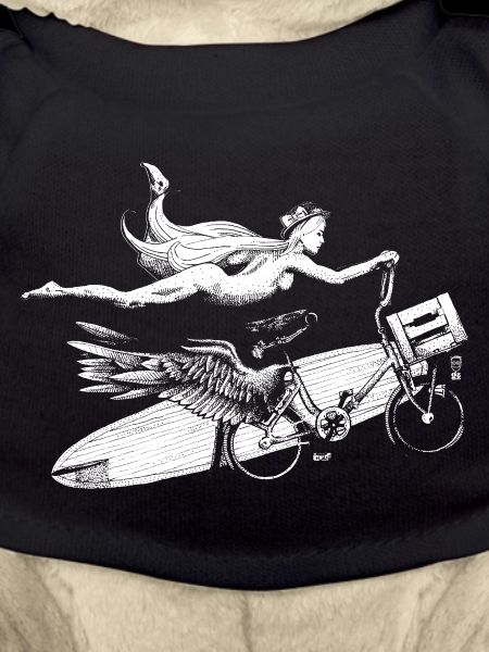 Flying Bike - Blanc