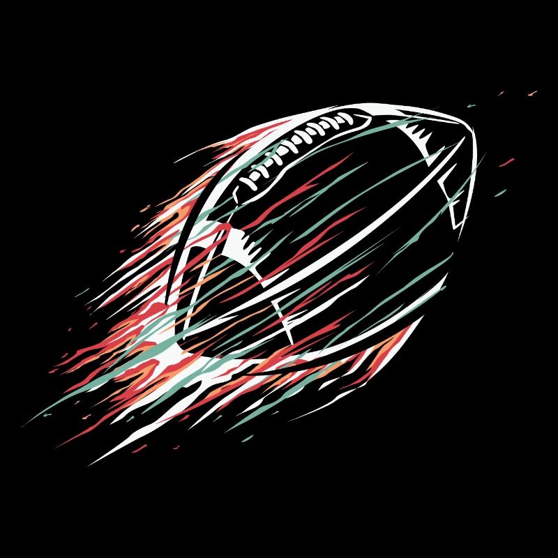 Flying Football – Dynamics & Speed Symbol