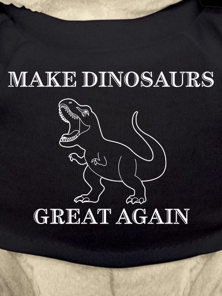 Iconic T-Rex with Funny Slogan