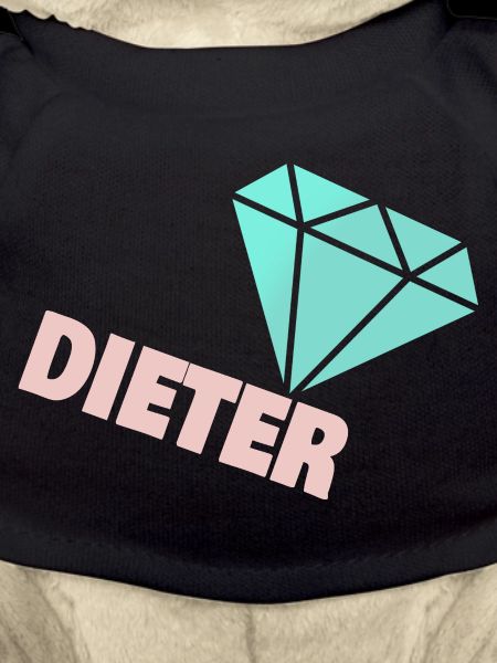 Sparkling diamond with Dieter