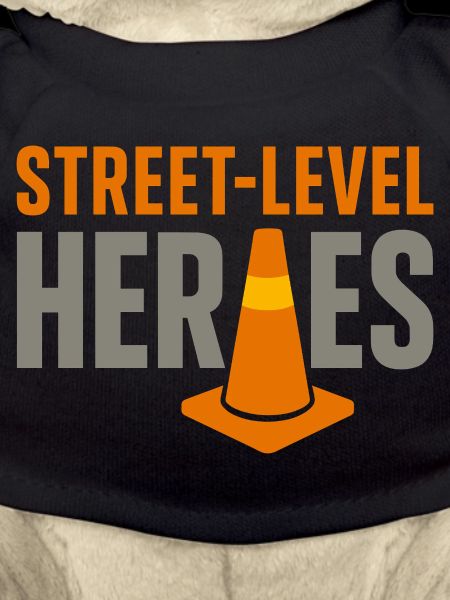Straßenbauteam Asphalt Betonmannschaft